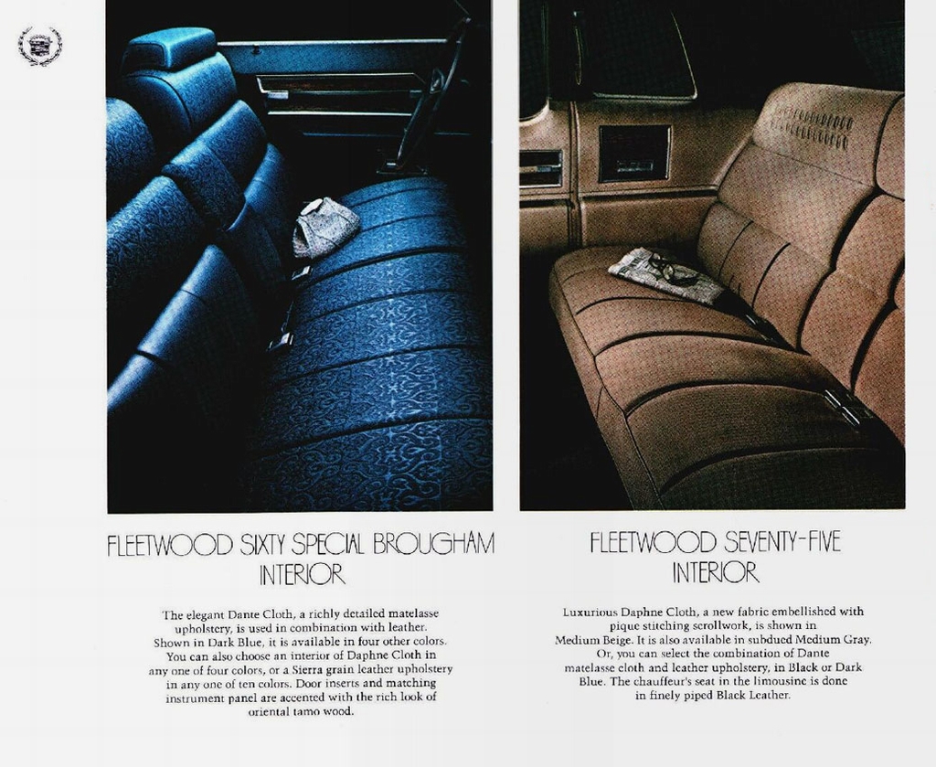 1971 Cadillac Look Of Leadership Mailer Page 4